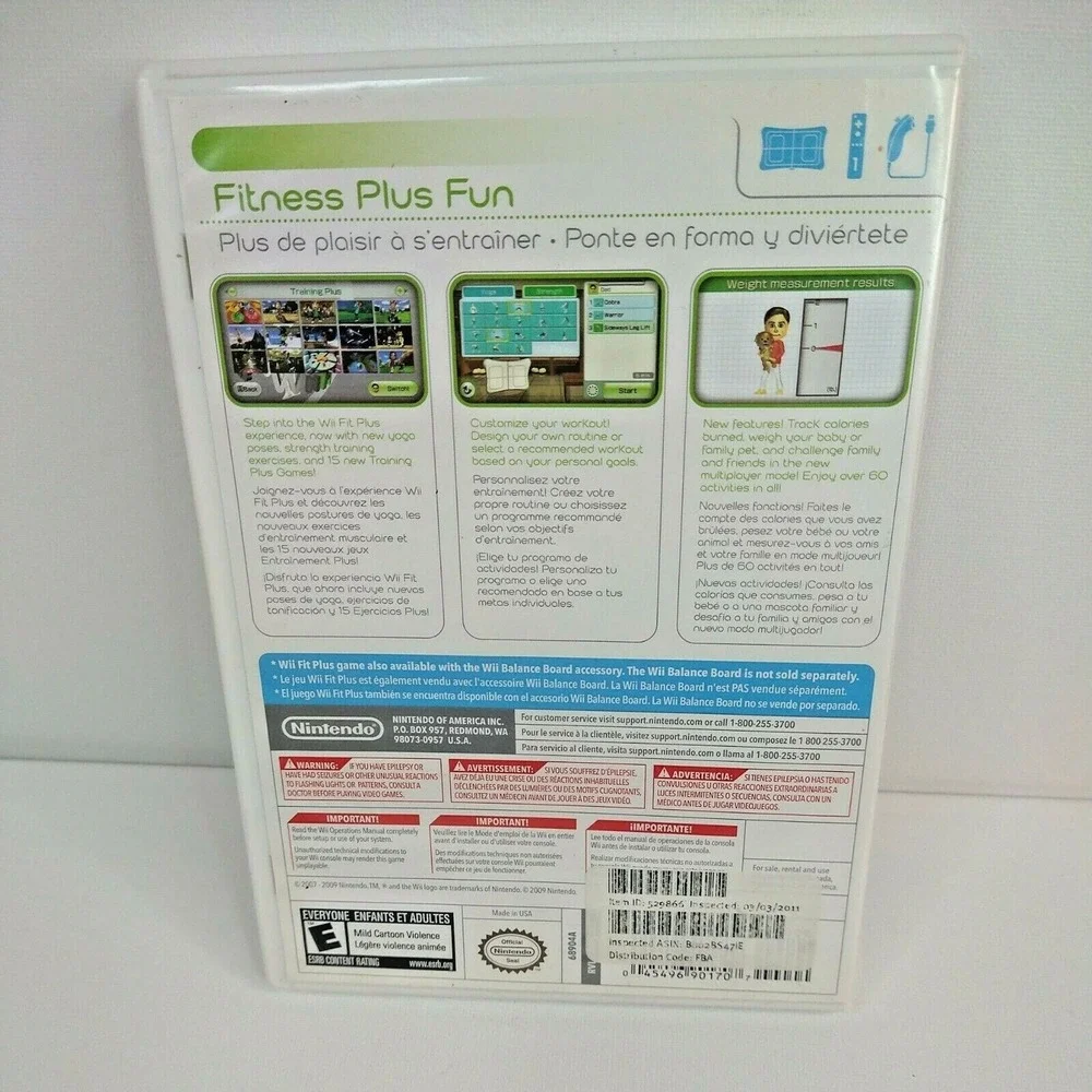 N/A wii fit